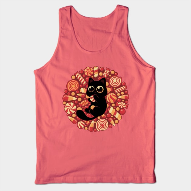 Kitty Candland Tank Top by eriondesigns